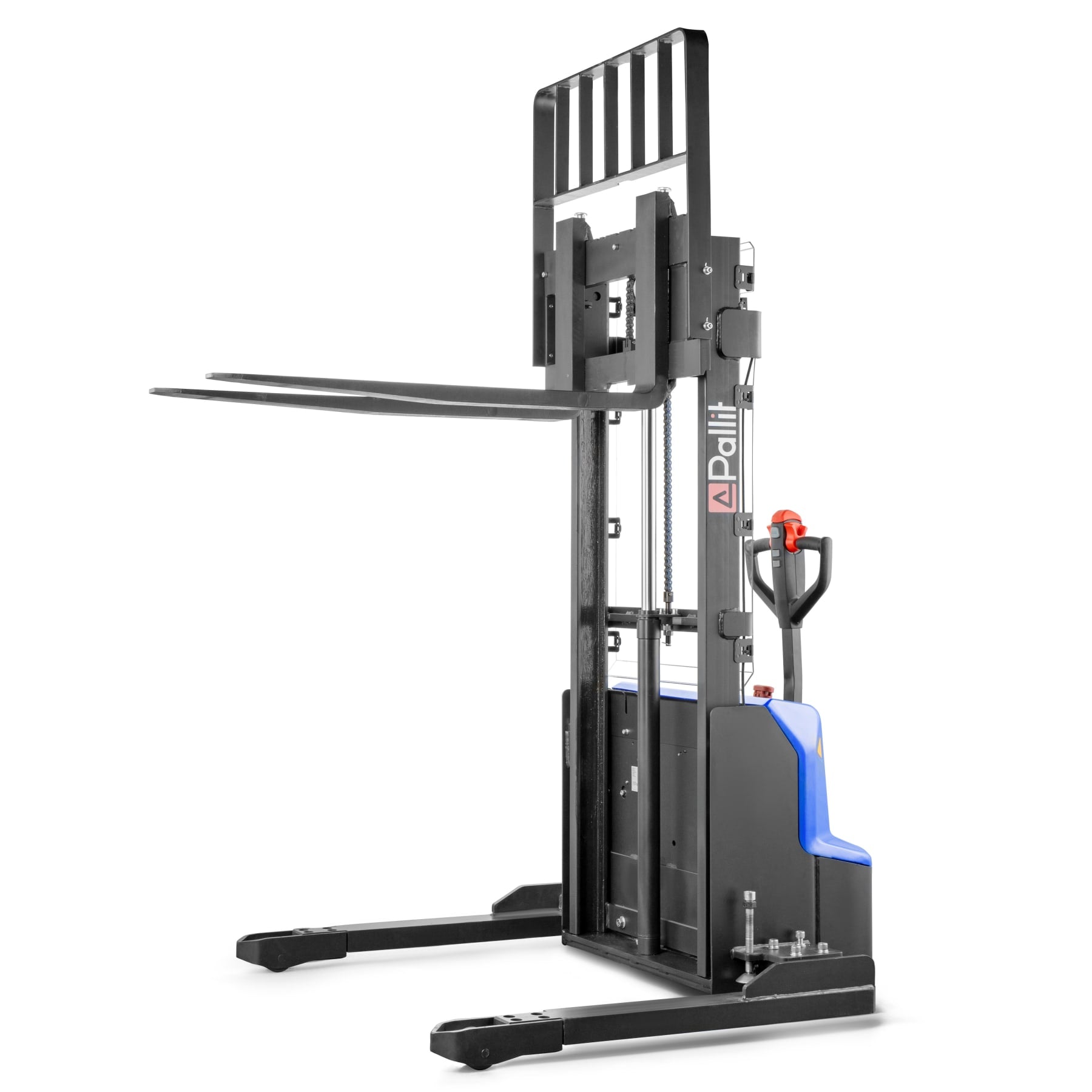 Wide-gauge electric pallet stacker BROAD