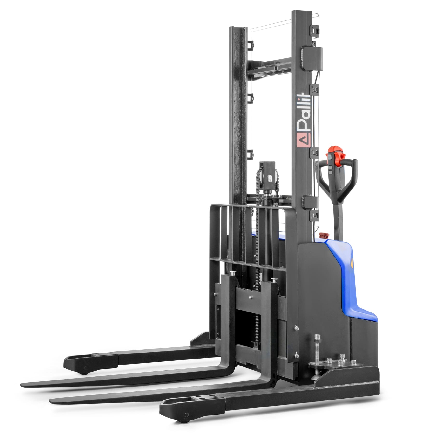 Wide-gauge electric pallet stacker BROAD