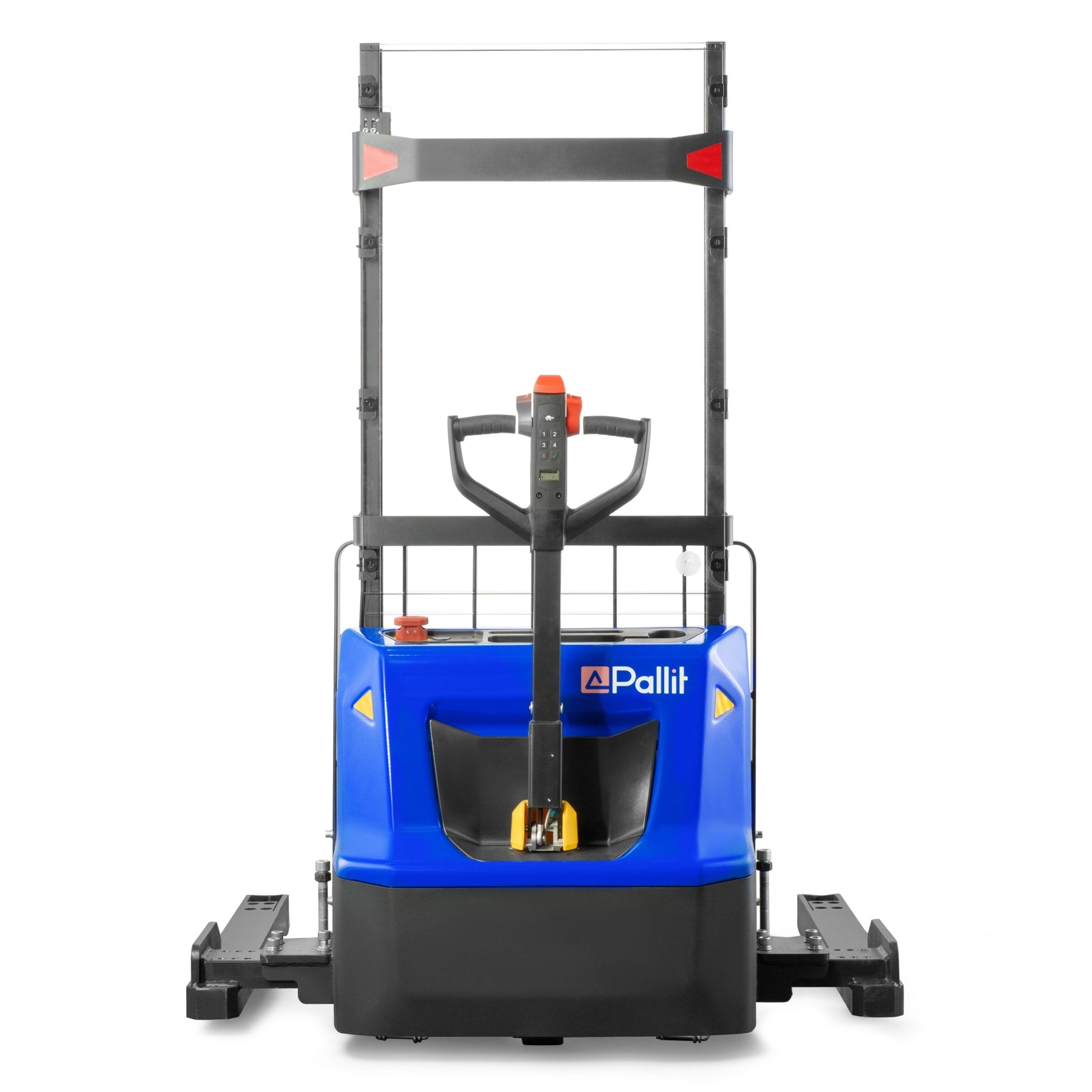 Wide-gauge electric pallet stacker BROAD