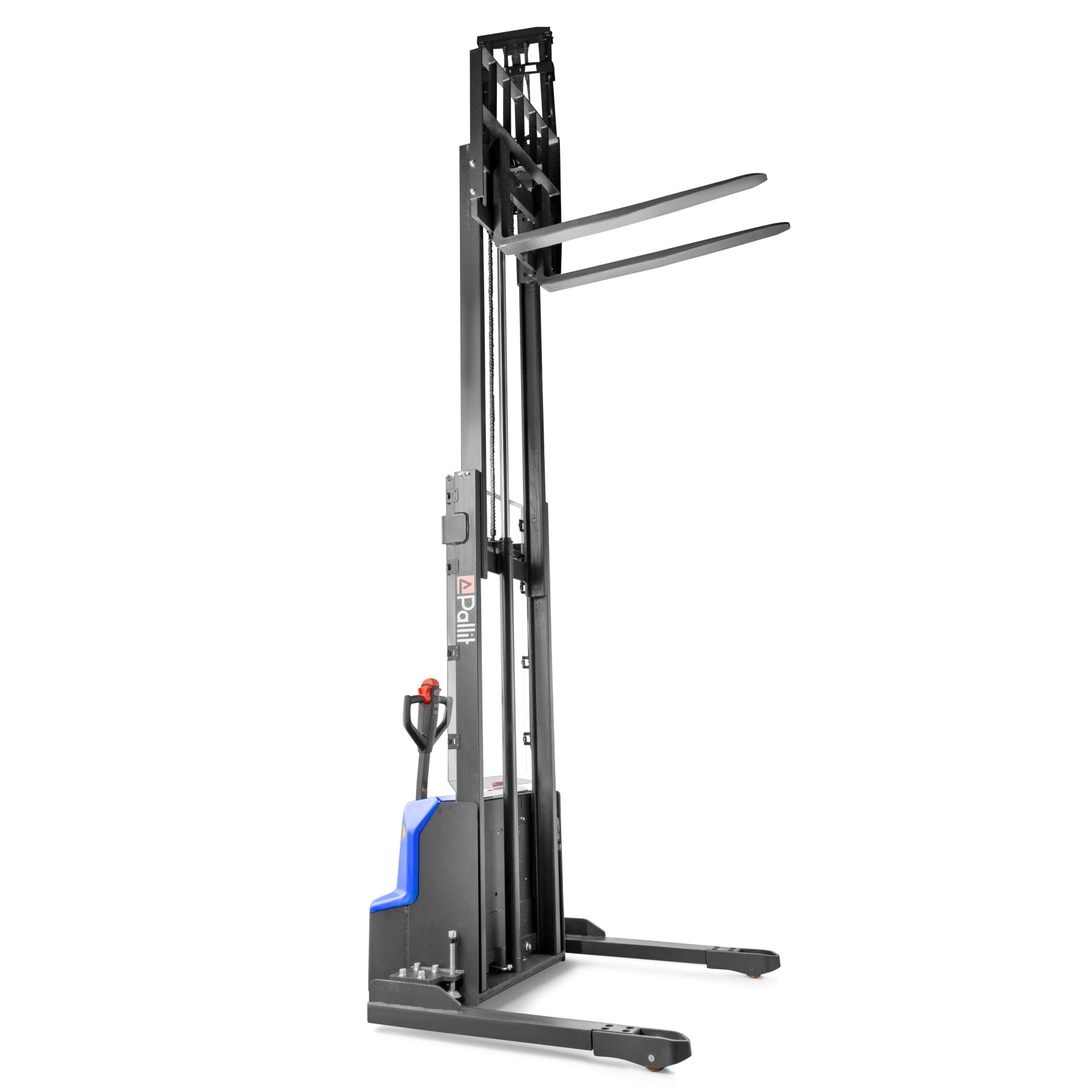 Wide-gauge electric pallet stacker BROAD