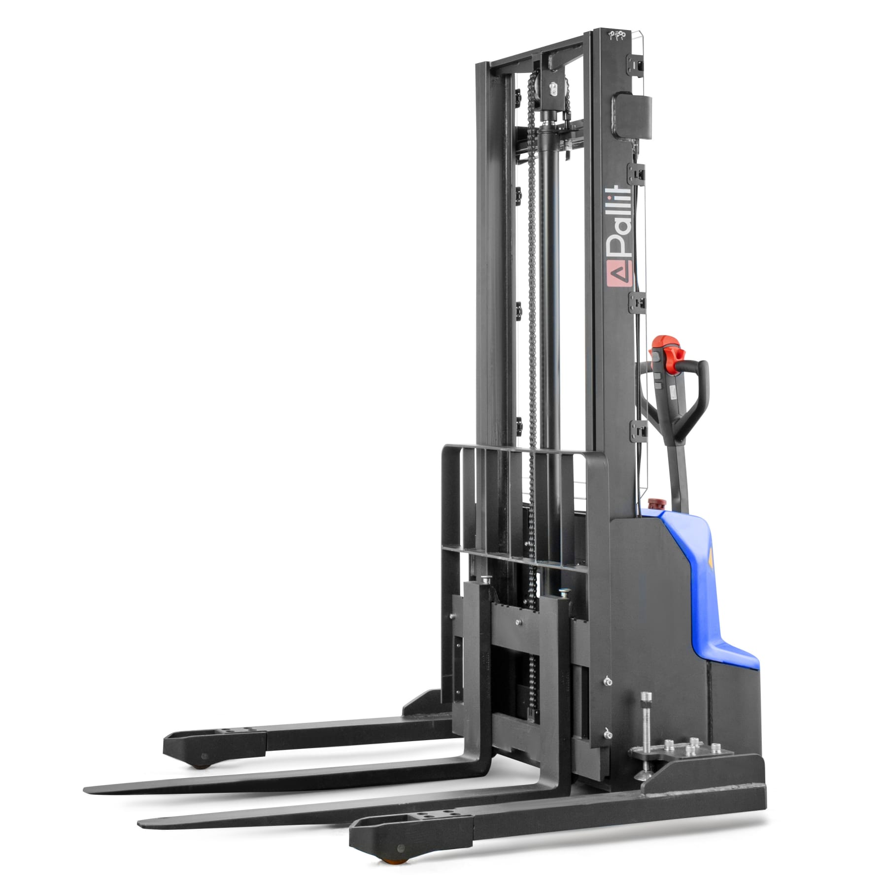 Wide-gauge electric pallet stacker BROAD