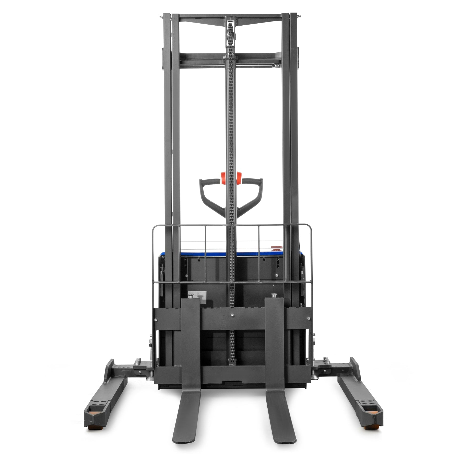 Wide-gauge electric pallet stacker BROAD