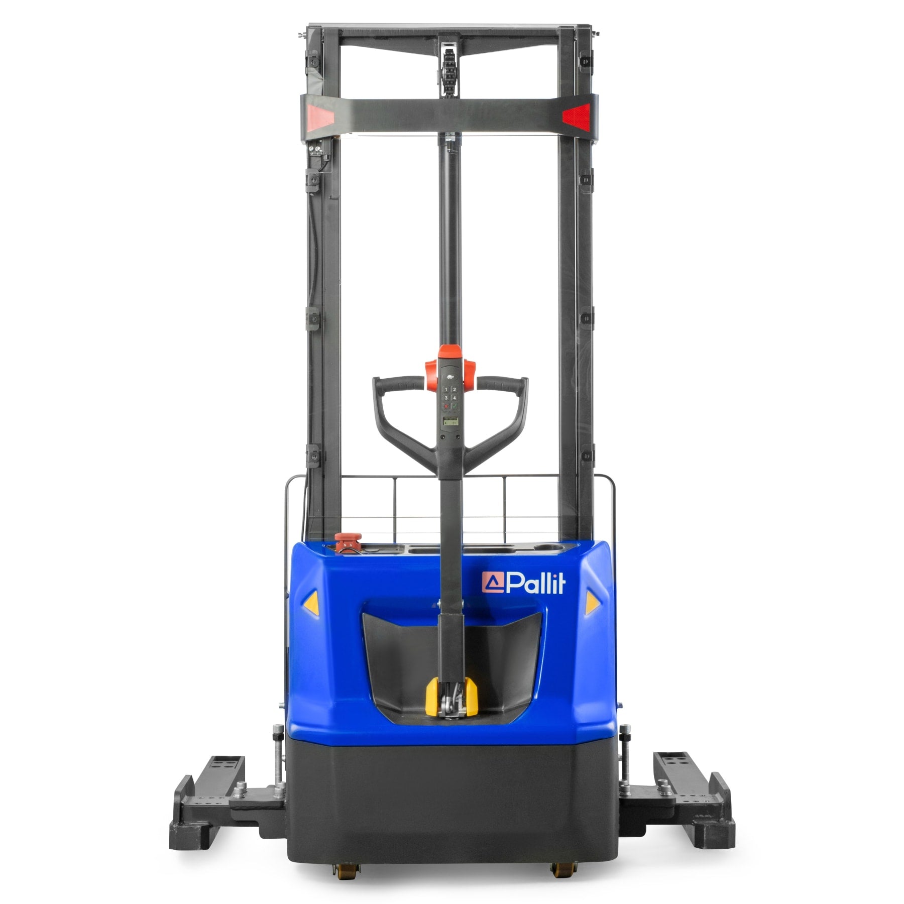 Wide-gauge electric pallet stacker BROAD