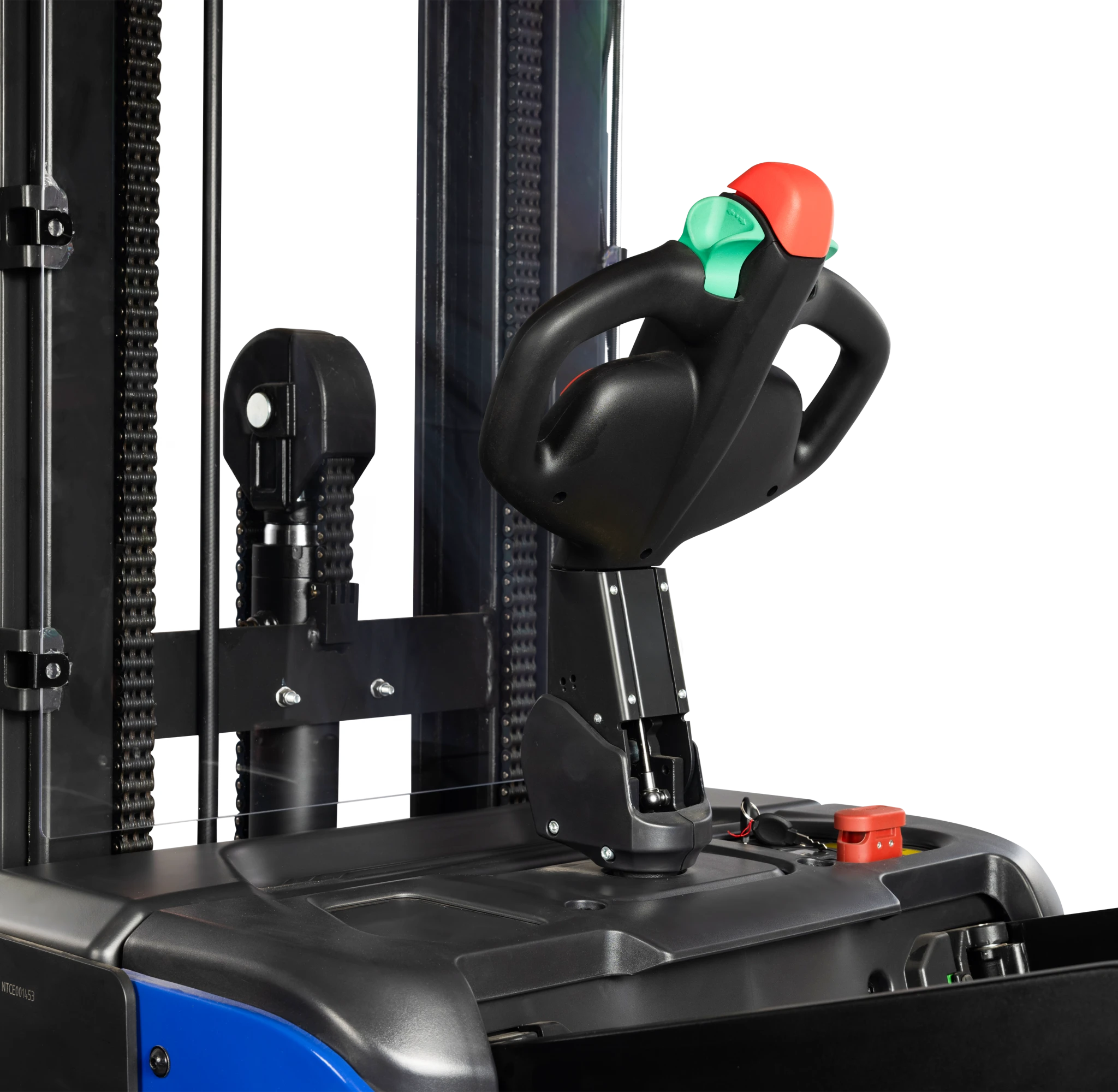 Electric Ride-Along Pallet Stacker SPRINT with driver's platform