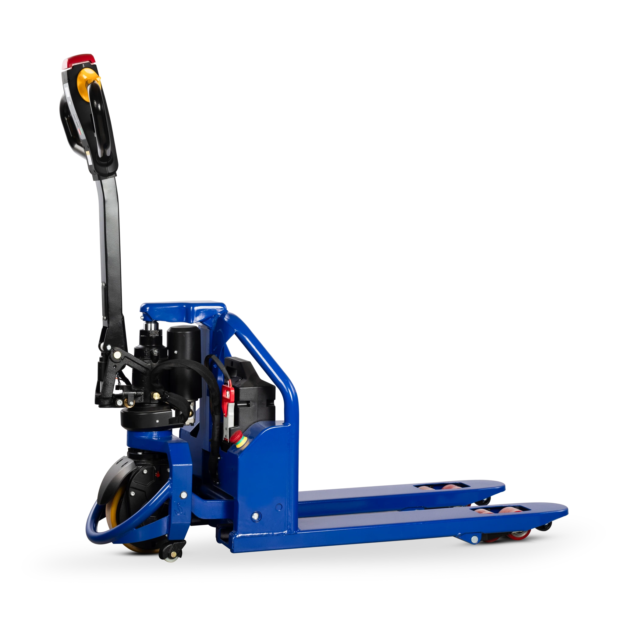 Kurzer Elektrohubwagen FLEXIBLE-M mit 800 mm Gabeln