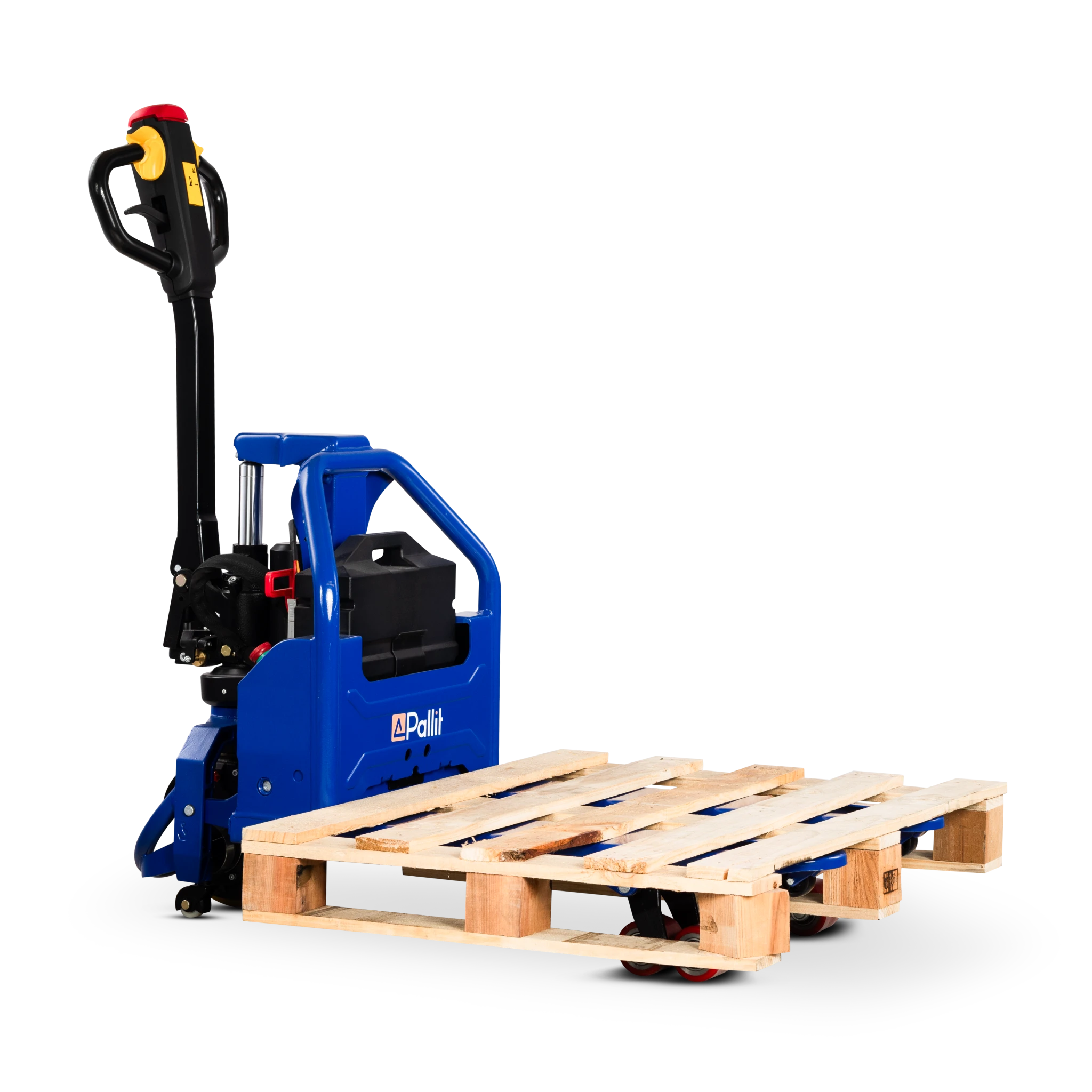 Kurzer Elektrohubwagen FLEXIBLE-M mit 800 mm Gabeln
