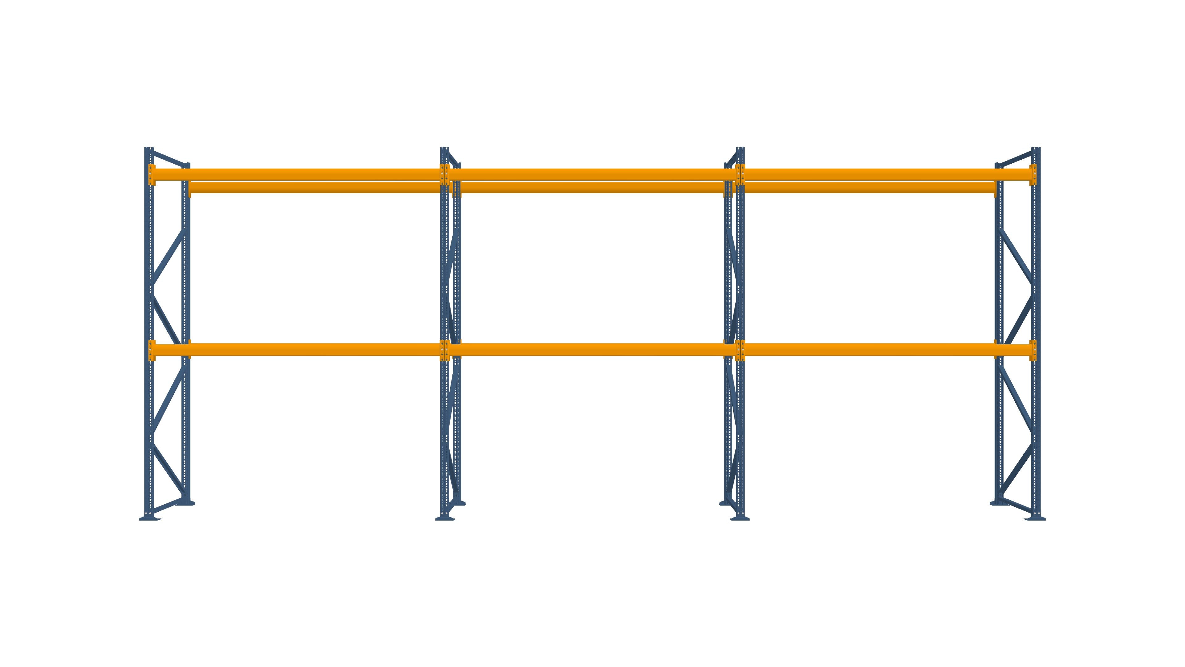 Konfiguration vom 28.07.2025 - 8.52 m x 3.50 m für 27 Paletten mit 700 kg