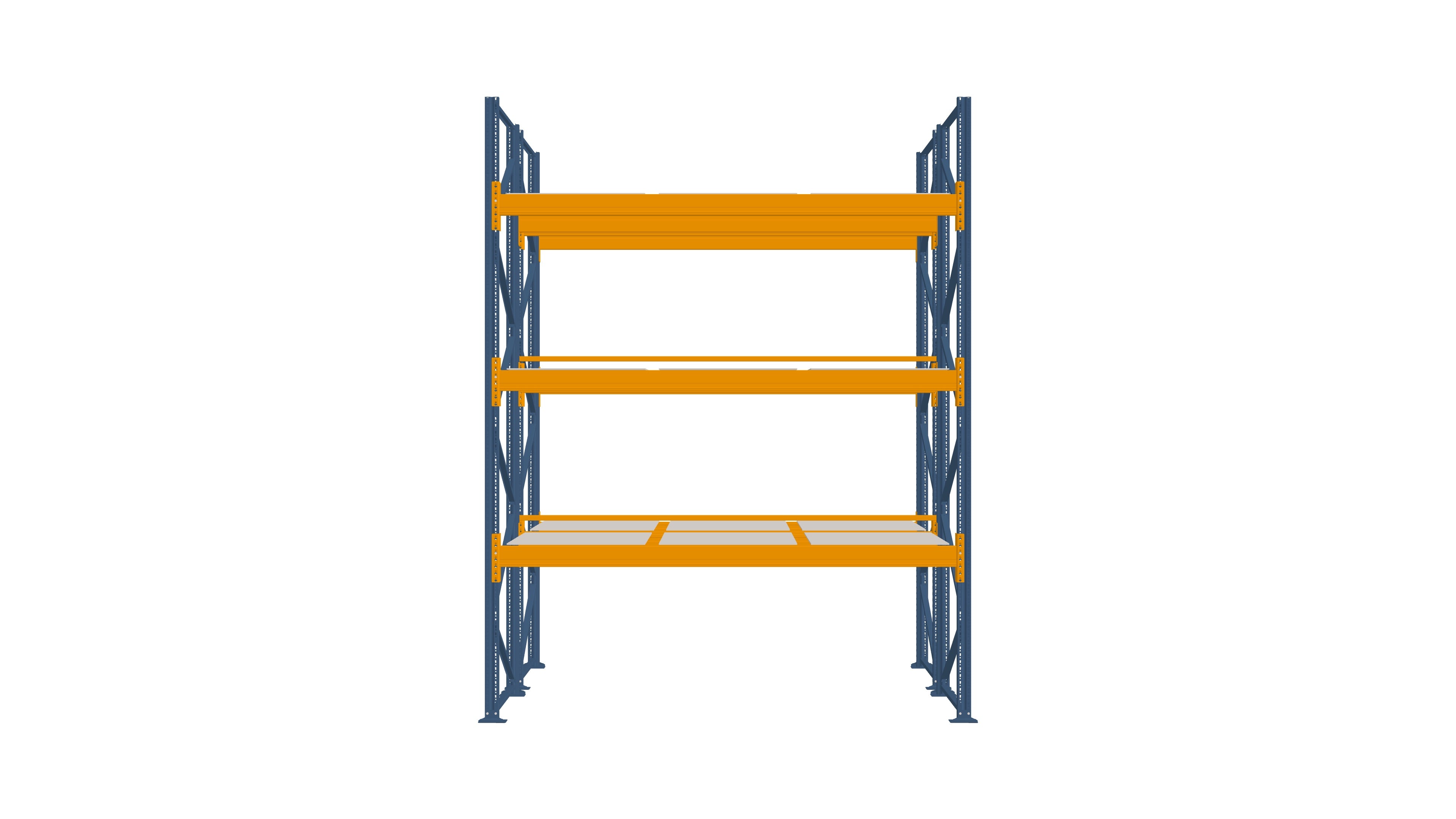 Konfiguration vom 21.10.2025 - 3.60 m x 4.00 m für 24 Paletten mit 1200 kg