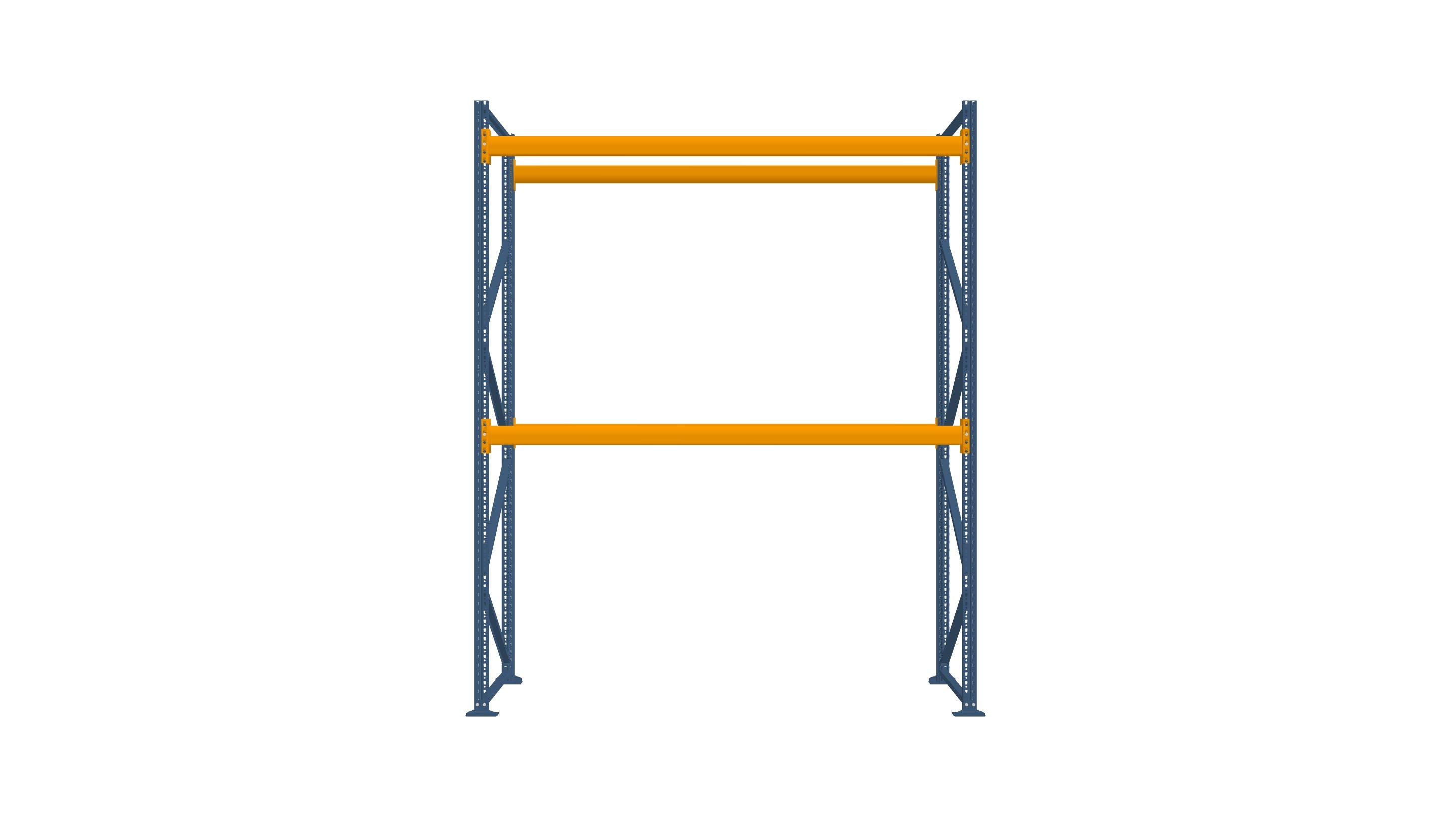Konfiguration vom 26.09.2025 - 2.96 m x 3.50 m für 9 Paletten mit 1000 kg