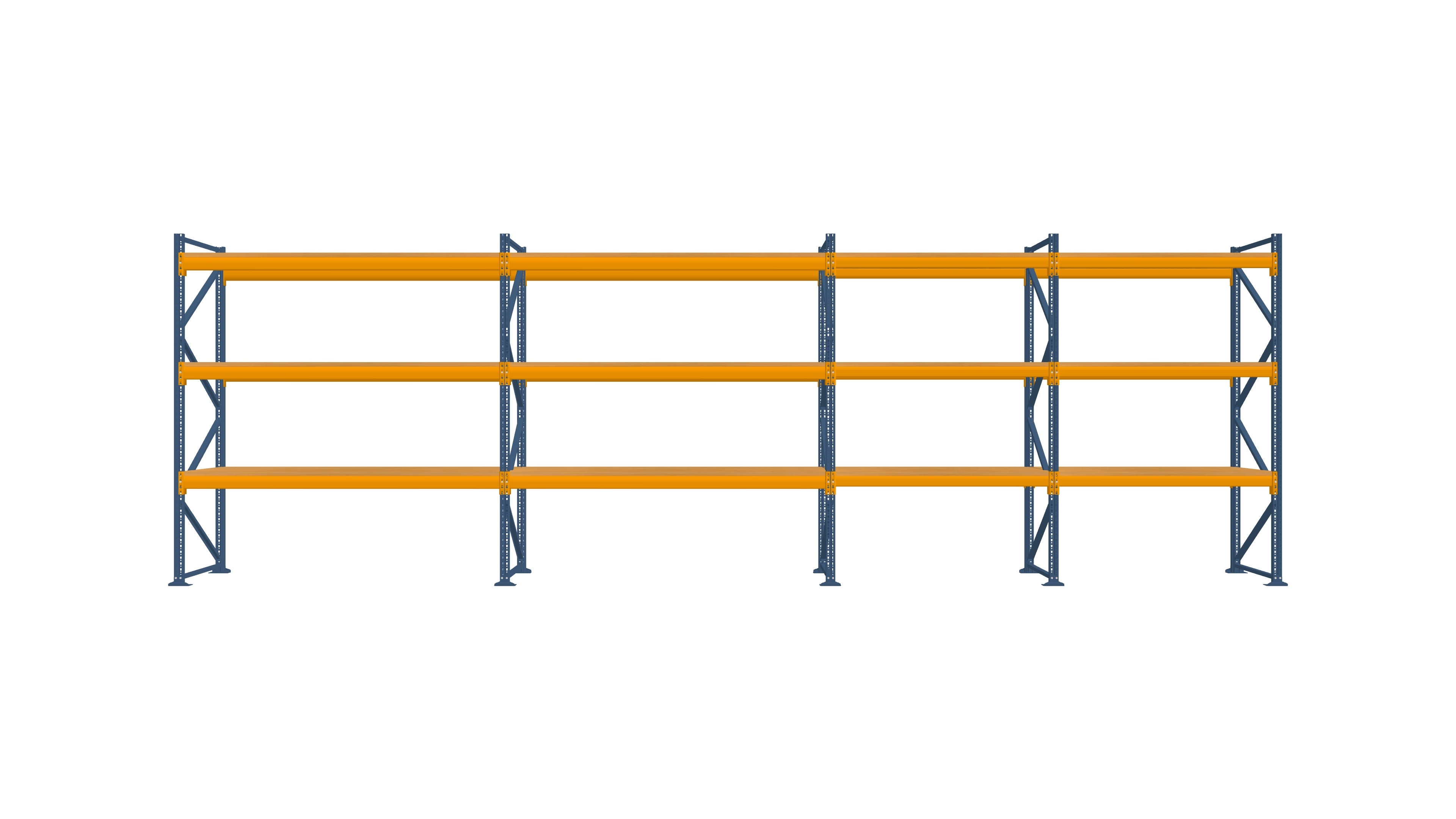 Konfiguration vom 11.09.2025 - 9.55 m x 3.00 m für 40 Paletten mit 700 kg