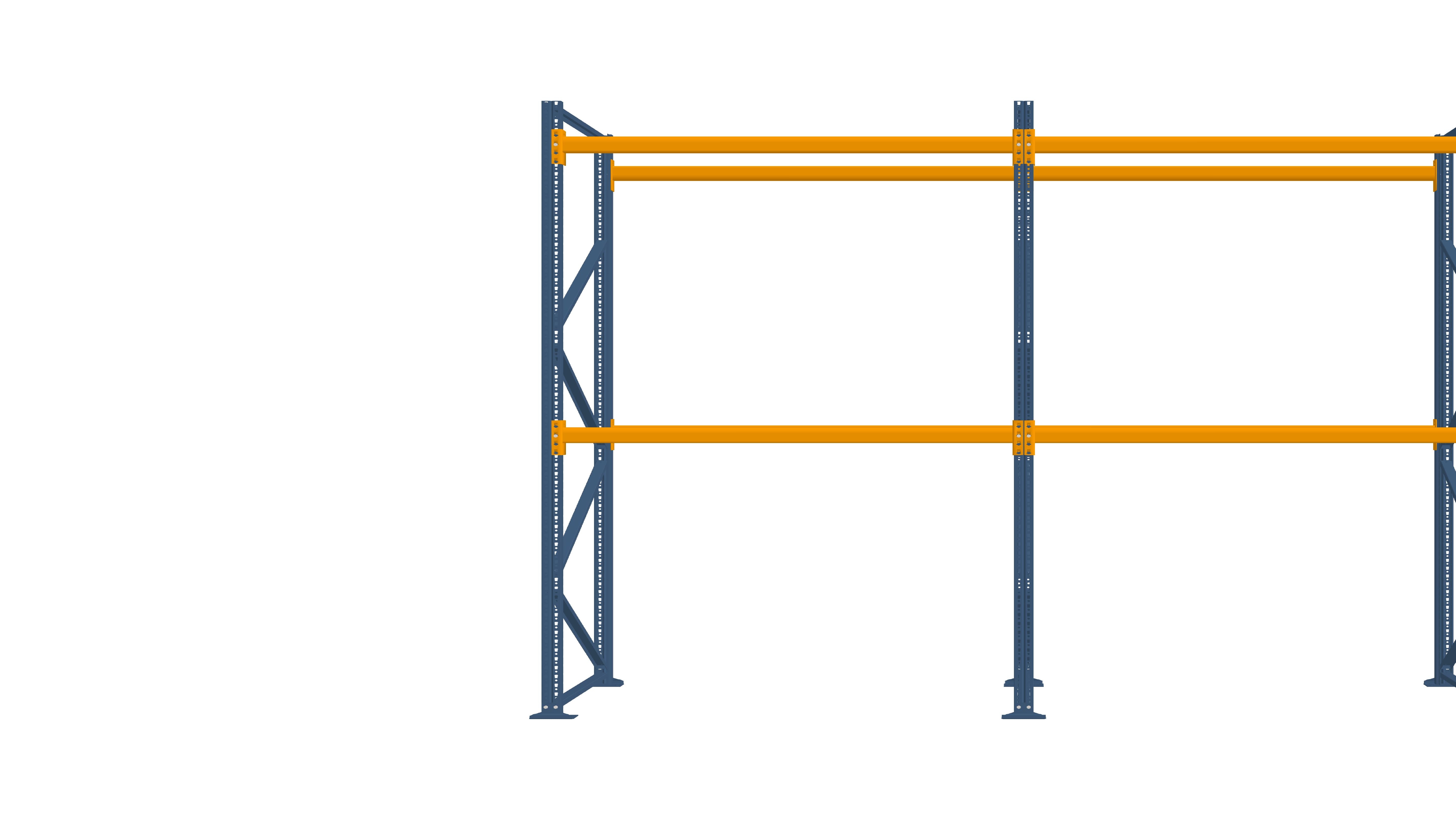 Konfiguration vom 16.11.2024 - 3.99 m x 3.50 m für 12 Paletten mit 700 kg