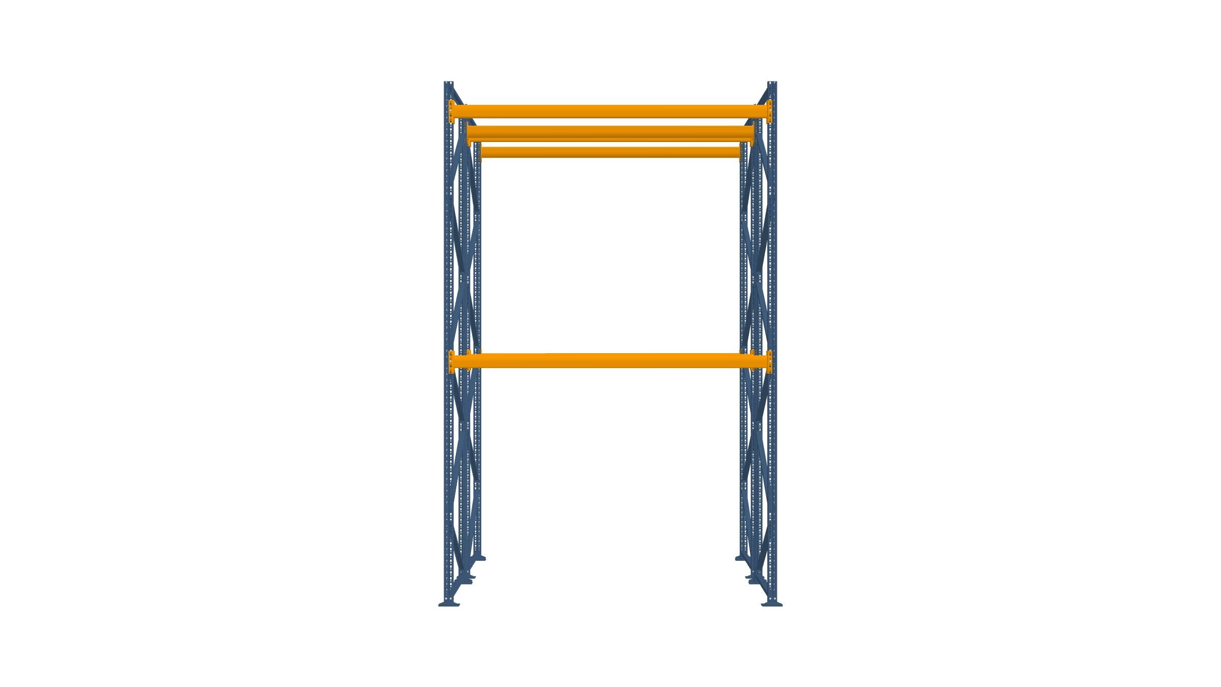 Konfiguration vom 04.02.2025 - 2.96 m x 4.50 m für 18 Paletten mit 700 kg