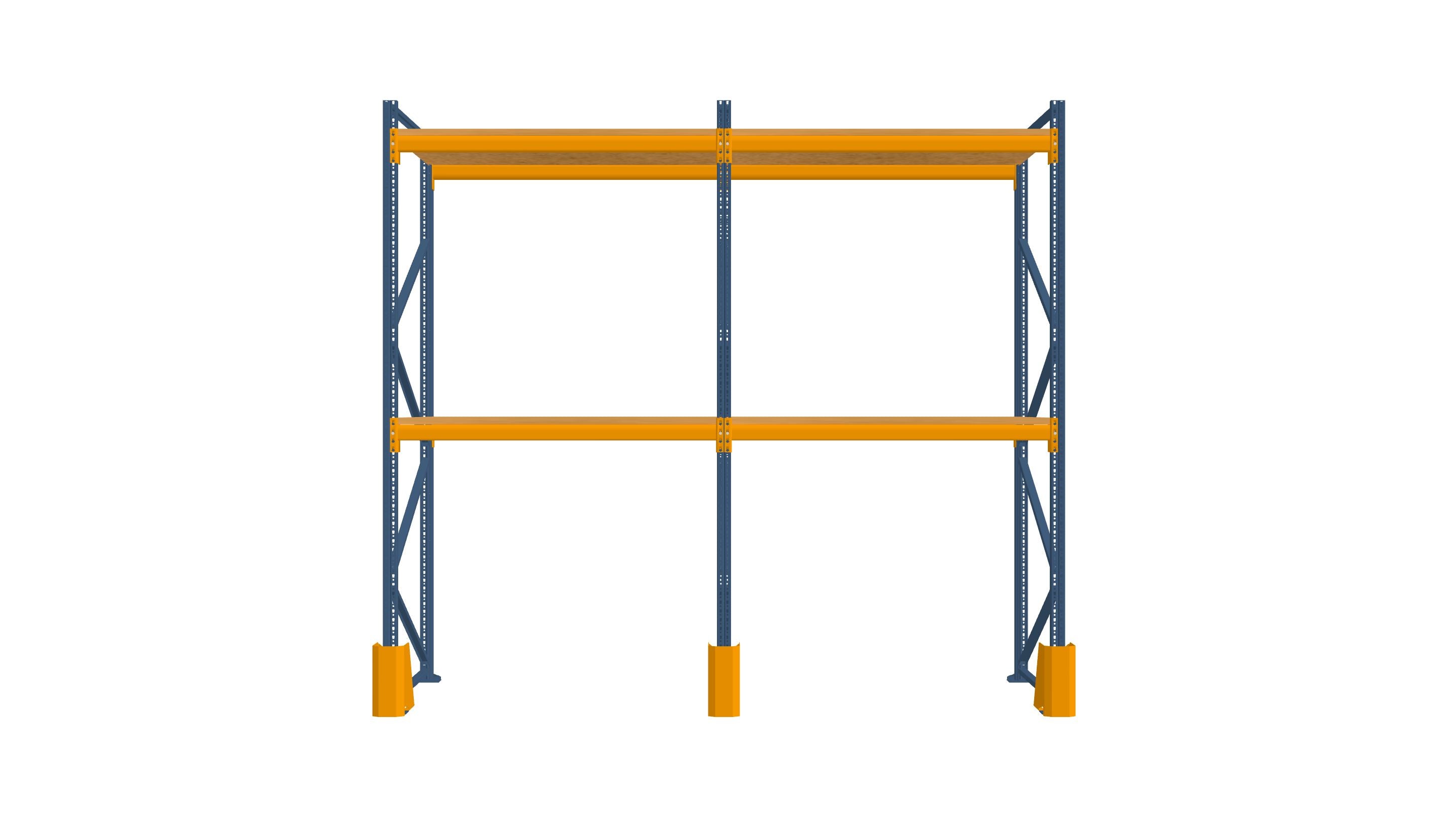 Konfiguration vom 12.09.2024 - 3.99 m x 3.50 m für 12 Paletten mit 1300 kg