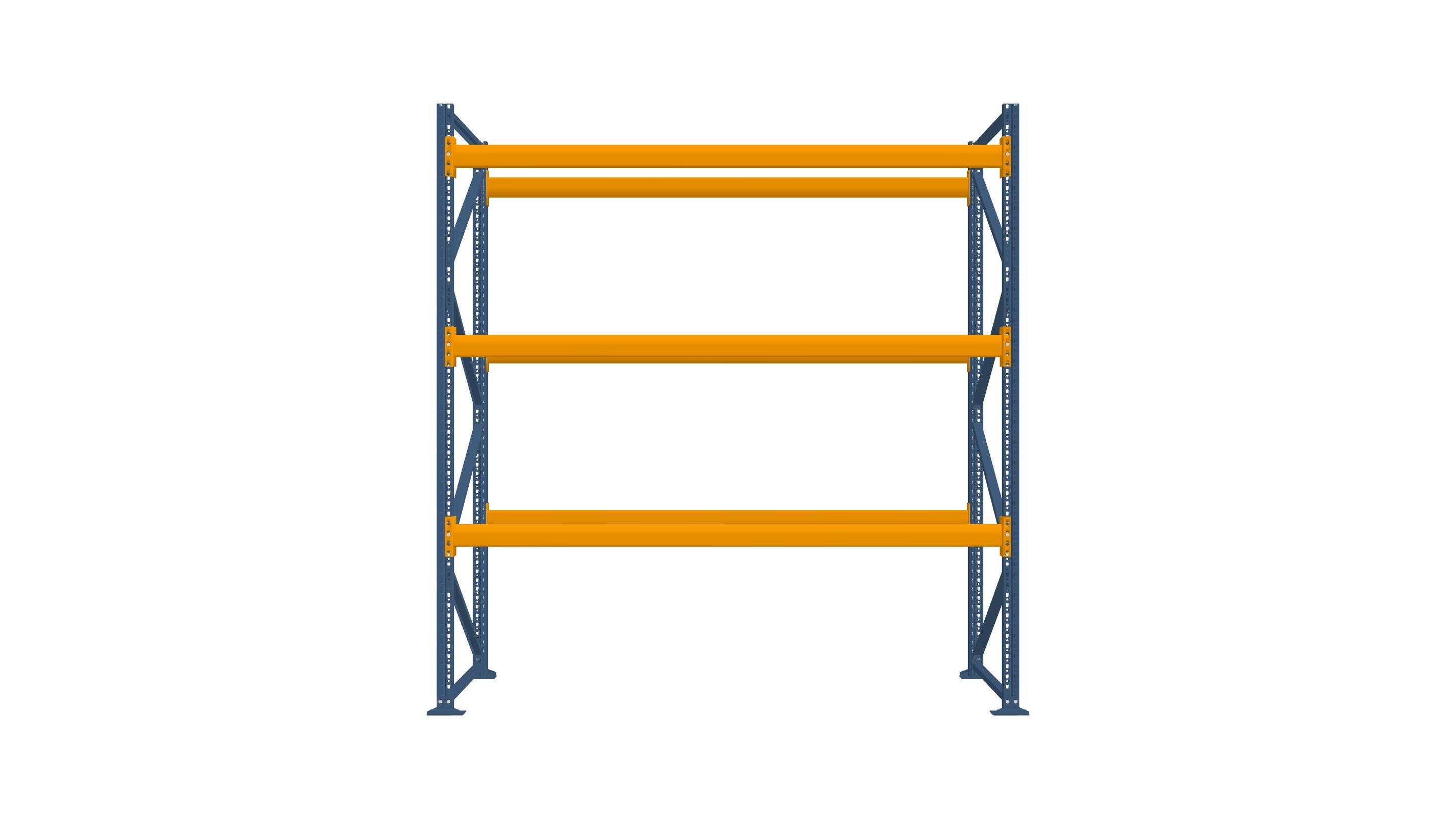 Konfiguration vom 22.11.2024 - 2.96 m x 3.00 m für 12 Paletten mit 700 kg