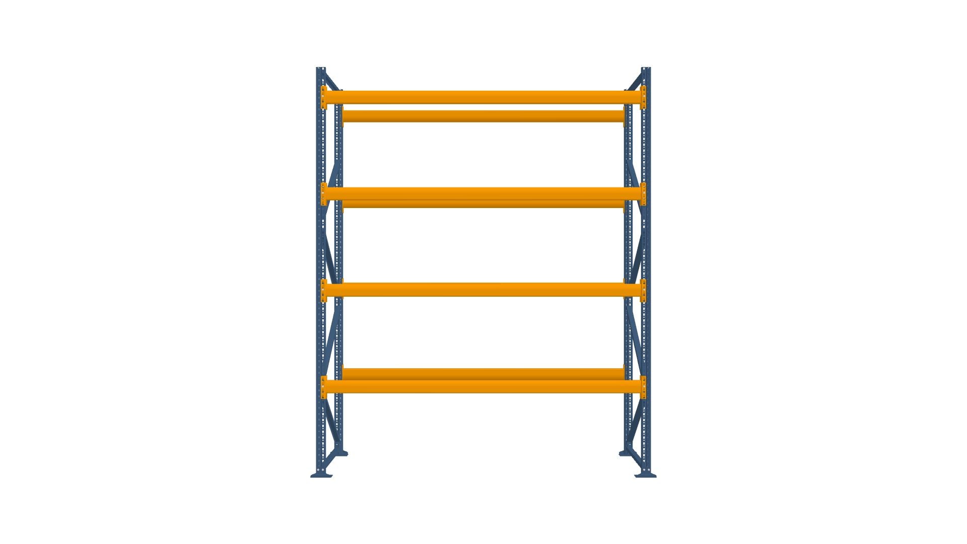 Konfiguration vom 24.09.2025 - 2.96 m x 3.50 m für 15 Paletten mit 700 kg