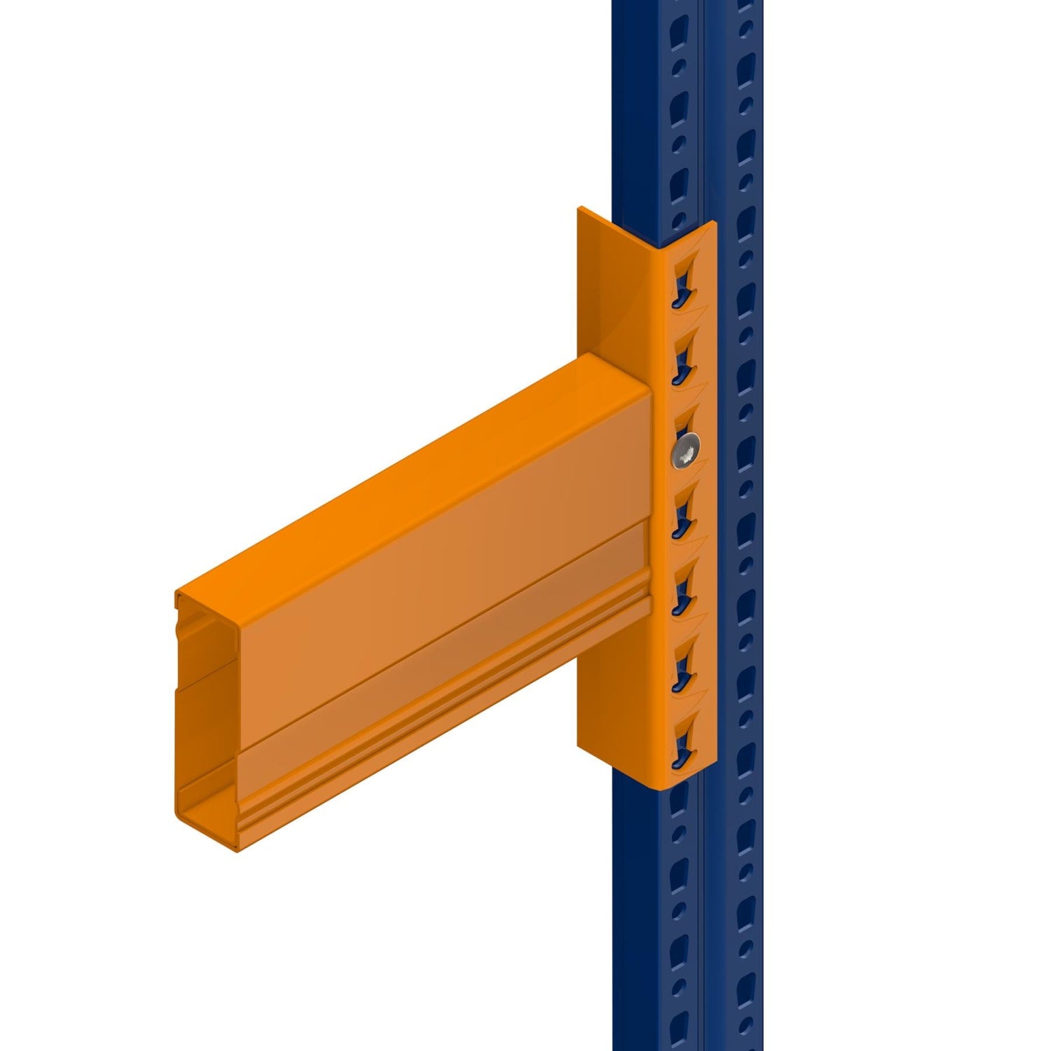 Kleines Palettenregal mit 2,9 m x 3 m (LxH) mit 3 Ebenen für 12 Stellplätze