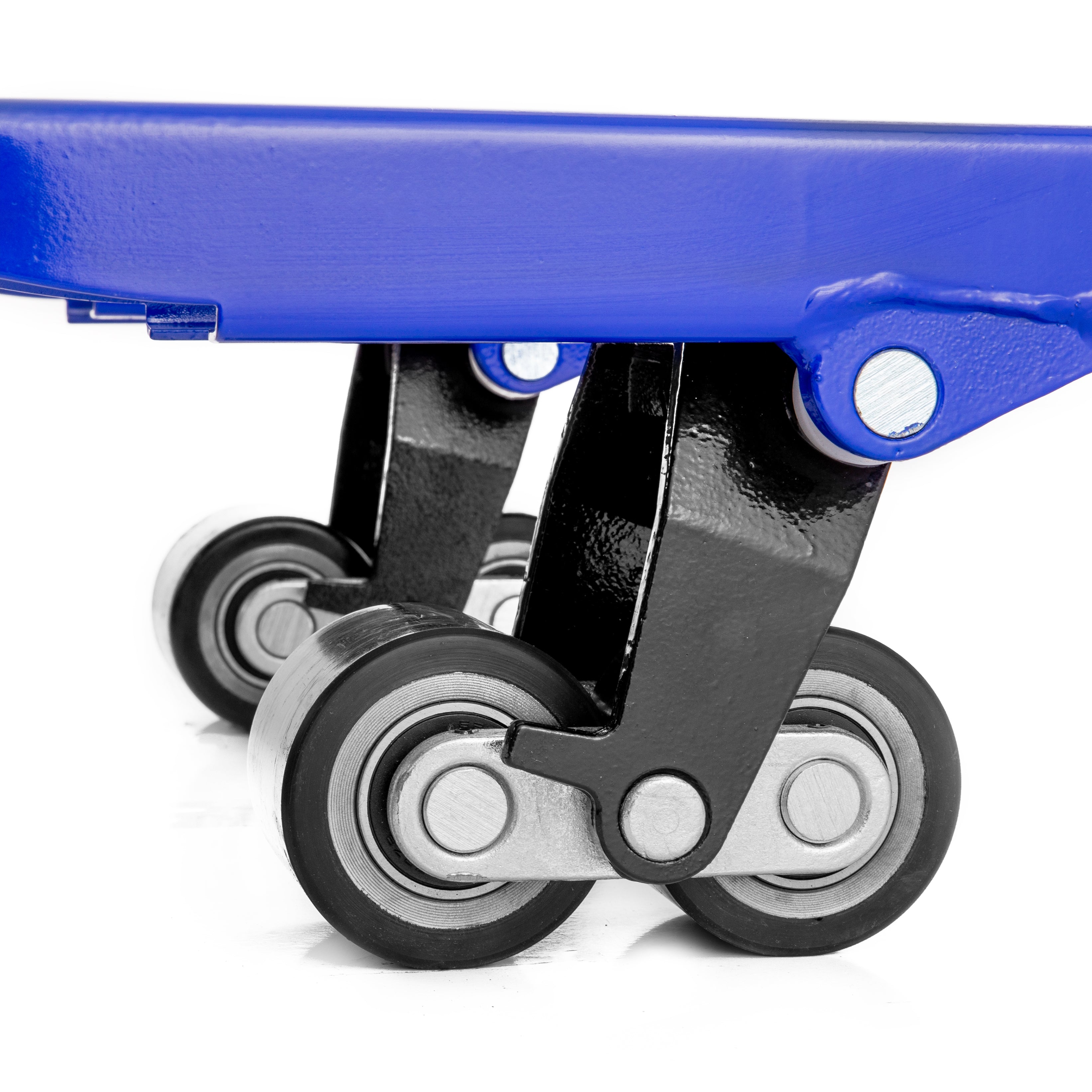manual pallet truck with rubber wheels 14